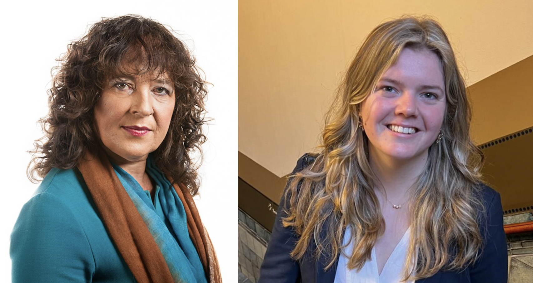 Tineke Fokkema en Mirjam Kingma